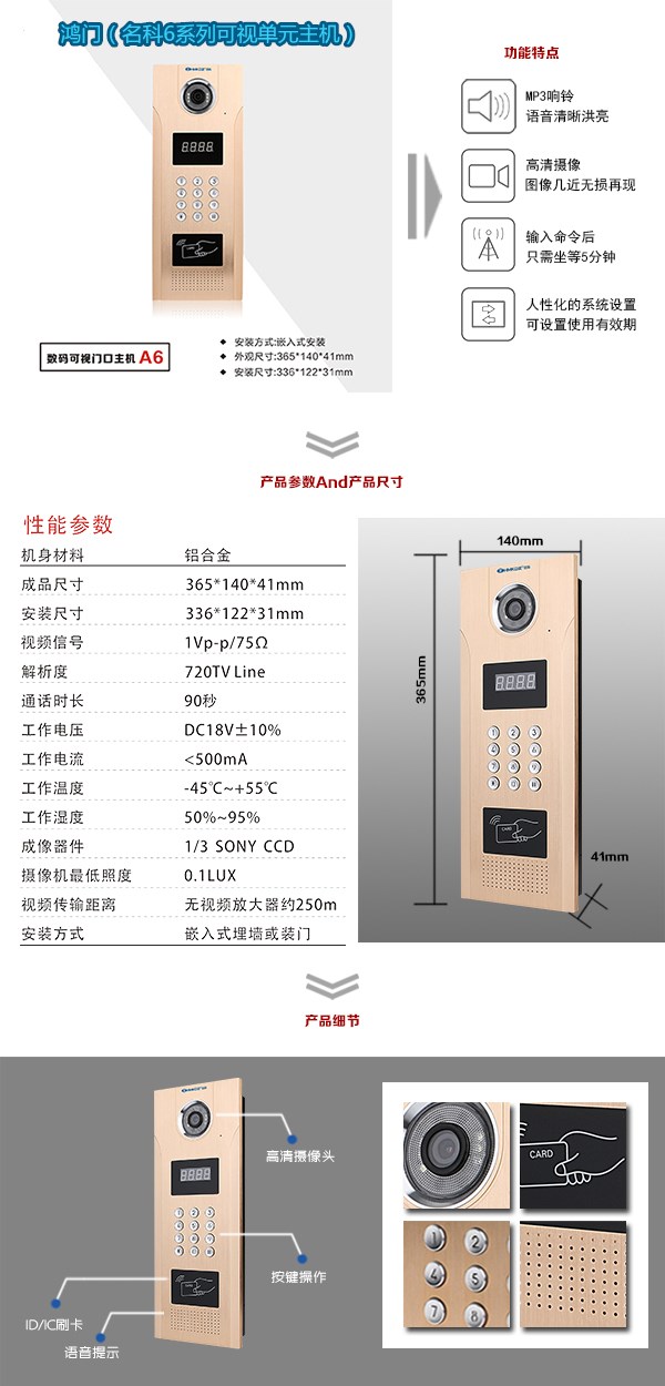 遵义桐梓县可视单元主机1